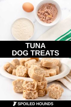 tuna dog treats are the perfect treat for dogs to make and eat with their own ingredients