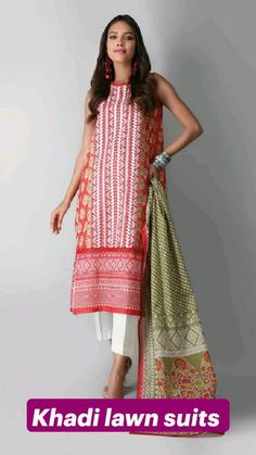 Lawn Suits, Indian Fashion, Suits For Women, Lawn, Summer Dresses