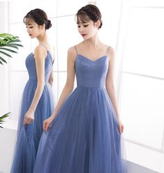 A Line Slip Dress, Spaghetti Strap Evening Dress For Prom, Fitted Bodice Spaghetti Strap Bridesmaid Dress For Prom, Spaghetti Straps Evening Dress For Bridesmaid Prom Season, Spaghetti Strap Evening Dress For Bridesmaids At Prom, Tulle Evening Dress With Spaghetti Straps For Prom, Tulle Evening Dress With Spaghetti Straps, Tulle Evening Dress With Fitted Bodice And Spaghetti Straps, Tulle Evening Dress With Spaghetti Straps And Fitted Bodice