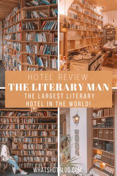 hotel review the library man, the largest library in the world