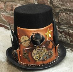 Lisa-504b_large Gothic Hats, Red Dragonfly, Steampunk Hat, All Over The World, Small Businesses, Art Ideas, Hats, The World, Books