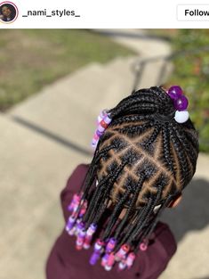 Kids Beads Hairstyle, Kids Braids With Beads, Girls Braided Hairstyles Kids, Daughter Hairstyles