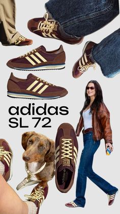 adidas SL 72 #adidas #adidassl72 #sl72 #adidassambas #adidasspezial #shoes #outfit Sl 72 Adidas, Sl 72 Adidas Outfit, Adidas Poster, Zapatillas Veja, Looks Adidas, Adidas Outfit Shoes, Bunny Fashion, Adidas Sl 72, Sneakers Street