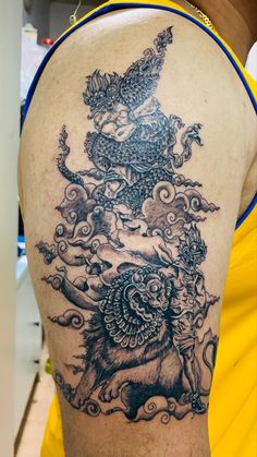 Sri Lanka Tattoo Ideas, Sri Lankan Tattoo, Traditional Architect, Dog Tattoo, Sleeve Tattoo, Dragon Tattoo