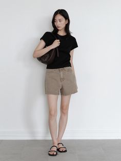 Composition : Cotton 100%Color : Light brown_S,Light brown_MCountry of Origin : KOREA Brown Summer Bottoms For Everyday Wear, Summer Everyday Brown Bottoms, Everyday Summer Brown Bottoms, Color Light, Light Brown, Composition, The Originals, Clothes For Women, Clothes