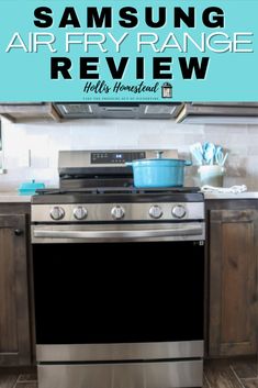 full-size range with air fry review