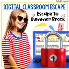 End of Year Activities Digital Escape Room Math Game Grades 4-5 | TPT Eoy Activities, Cryptic Messages, Converting Units, Traditional Classroom, Digital Escape Room, Unit Of Time, End Of Year Activities, Feedback For Students, Teaching Teachers