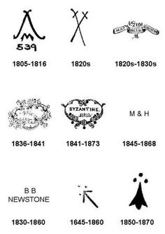 an image of different types of logos in black and white, with the names above them