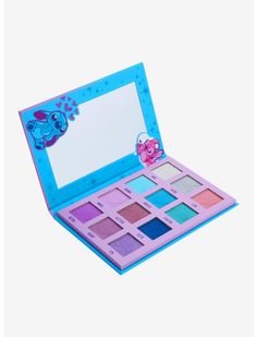 Disney Stitch Cutie Eyeshadow & Highlighter Palette | Hot Topic Disney Bedroom, Stitch Room, Stitch Things, Eyeshadow Highlighter