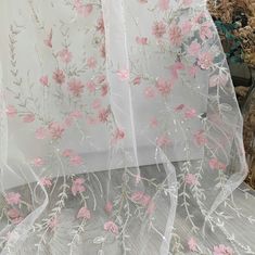 "Size： Width：51inch(130cm) Quantity: One yard 36\"*51\"(96cm x 130cm) Color： As the pic Material： Mesh Note： This listing is for One yard.If you order more than one quantity，you will receive your fabric in a continuous piece. There might be a slight difference in the color according PC and Mobile devices!! Need more ideas: https://www.etsy.com/shop/YinoSupplies If you have any question please feel free to convo me." White Sequin Dupatta For Party, White Sequined Organza Dupatta, White Organza Dupatta With Sequins, White Organza Tulle Fabric With Sequins, White Sequined Organza Tulle Fabric, Pink Sequined Tulle Fabric For Wedding, Floral Lace Fabric, Wedding Lace, Lace Weddings