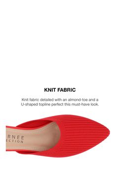 A sharp toe frames the vamp of a contemporary knit loafer set on a slender sole and is equipped with comfort cushioning for all-day support. Padded footbed Textile upper/synthetic lining and sole Imported Red Slip-ons For Summer, Modern Pointed Toe Synthetic Flats, Modern Synthetic Pointed Toe Flats, Casual Synthetic Pointed Toe Slip-ons, Casual Pointed Toe Synthetic Slip-ons, Fall Synthetic Flat Slip-ons, Fall Flat Synthetic Slip-ons, Fitted Slip-on Flats For Summer, Casual Fitted Synthetic Flats