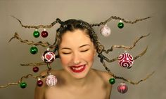 Merry happy! New Year Hairstyle, Cheap Christmas Gifts