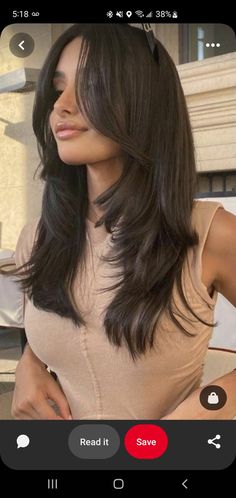 Hairstyle Ideas For Long Hair, Ideas For Long Hair, Hairstyles For Layered Hair, Blowout Hair, Haircuts For Medium Hair, Haircuts Straight Hair, Long Layered Hair, Haircuts For Long Hair