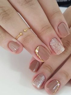 Natural Nail Designs, Sassy Nails, Bride Nails, Trendy Nail Art, Elegant Nails, Nail Designs Spring, Classy Nails, Chic Nails