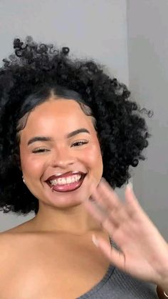 Paprika Hair Color, Elegant Braided Hairstyles, Blue And Black Braids, Black Braids Hairstyles, 4b Curls, Natural Short Hairstyles, Short Hairstyles For Black Women, Curly Hair Videos