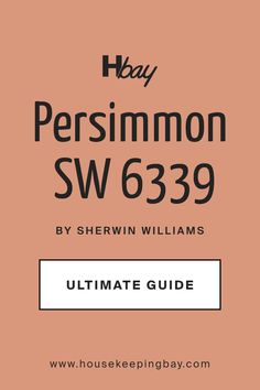 Persimmon SW 6339 by Sherwin Williams | Ultimate Guide Door Colors, Door Makeover, Door Color, Reading Room