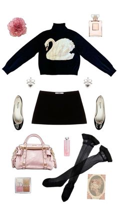 Coquette Outfit, Coquette Girl, Ootd Inspo, Shoes And Accessories, Ootd