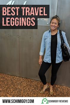 Best Travel Leggings for Women - Schimiggy Reviews Leggings For Travel, Travel Leggings Outfit, Legging Outfits Summer, Best Leggings For Women, Leggings Outfit Summer, Thick Leggings, Summer Leggings