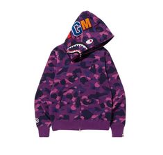 Bape Hoodie Amazon, Amazon Bape Hoodie, Bape Star Purple, Bape Star Mirror, Purple Hoodie With Pockets For Streetwear, Camouflage Hooded Jacket With Adjustable Hood For Streetwear, Urban Camouflage Hoodie Outerwear, Purple Streetwear Outerwear With Drawstring Hood, Purple Drawstring Hood Outerwear For Streetwear