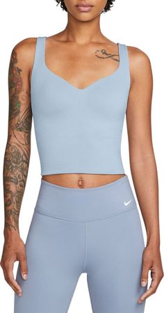 Nike Seamless Padded Sports Tank | Nordstrom Nike Web, Support Design, Sport Tank, Tank Top Bras, Padded Sports Bra, Youth Sports, Low Impact Workout, Second Skin, Crop Tank