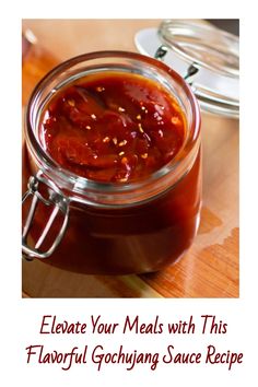 Gochujang Sauce Recipe