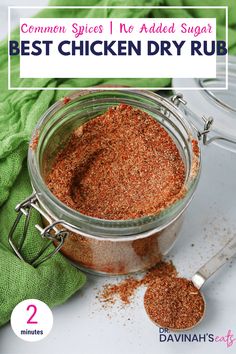 the best chicken dry rub recipe