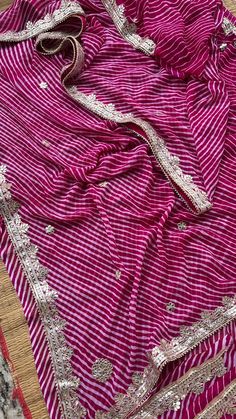 FESTIVE LEHARIYA  *FABRIC OF SAREE*-GEORGETTE  LEHARIYA  *Fabric of blouse_* - GEORGETTE  WITH HEAVY WORK *WORK* - Gotta patti work Gotta Patti Work, Saree Georgette, Gotta Patti, Heavy Work, Beauty Book, Art Collection, Bathing Beauties, Saree, India