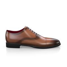 are handcrafted by individual order. Upper material is made by premium leather. Insole and lining materials - leather. Your new shoes will be handcrafted especially for you and delivered for free to your home or office in 1-2 weeks. Included option for free return and remake if the shoes do not fit.Only now all this is available at an exclusive price of $284.95.Proceed with you order now. Elegant Fitted Leather Derby Shoes, Fitted Luxury Brown Dress Shoes, Luxury Fitted Brown Dress Shoes, Luxury Bridle Leather Cap Toe Dress Shoes, Designer Dress Shoes With Leather Lining For Derby, Fitted Dress Shoes With Rubber Heel Cap For Galas, Luxury Cap Toe Bridle Leather Shoes, Luxury Bridle Leather Cap Toe Shoes, Luxury Leather Shoes With Rubber Heel Cap