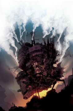 Howl's Moving Castle Howl's Moving Castle, Baba Yaga, Pop Culture Art, Howls Moving Castle