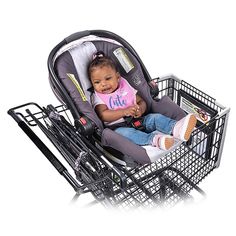 Totes Babies Car Seat Carrier In Black - The Totes Babies Car Seat Carrier helps make grocery shopping easier, allowing baby to remain in their car seat as you shop. Handy, durable design boasts 2 adjustable, heavy-duty aluminum cross beams that can hold a baby and car seat up to 75 lb. Baby Travel Gear, Shopping Carts, Holding Baby, Model Shop, Food Lion, Baby Makes, Shark Tank, Traveling With Baby, Baby Carrier