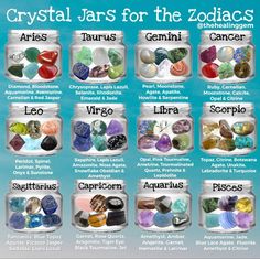 Crystal Substitutions, Crystal Jars, Aquarius And Sagittarius, Witchy Things