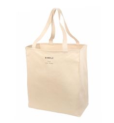 Over-the-shoulder grocery tote bag makes it easy to replace paper and plastic grocery bags. Long 22-inch handles make carrying a breeze with this roomy tote. Durable 10-ounce 100% cotton twill. Cotton web handles have reinforced stitching. 15.5'h x 14.5'w x 7'd. Refill when needed. Reuse forever. Lotion Containers, Grocery Tote Bag, Plastic Grocery Bags, Grocery Tote, Grocery Bags, Refillable Bottles, Reusable Bags, Grocery Bag, Paper Shopping Bag