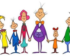 an image of a group of people that are dressed in cartoon style clothing and holding hands