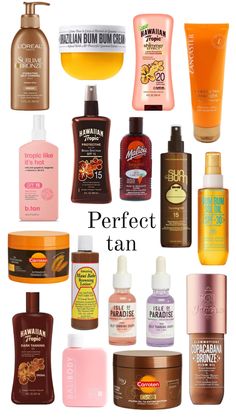 Tan Routine, Tanning Aesthetic, Tanning Products