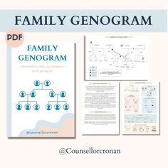 the family genogram is shown in this graphic