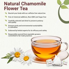 the benefits of chamomile flower tea