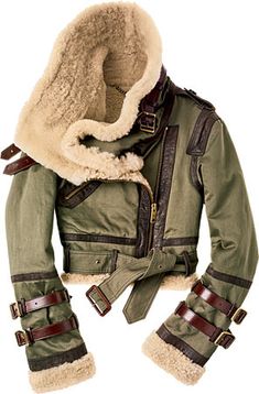 Chicago Women, Aviator Jacket, Aviator Jackets, A Jacket, Shearling Coat, Fantasy Clothing