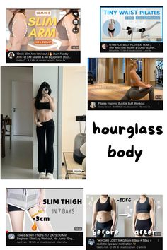 Workout For Slim Body Exercise, Facts About Health, Hour Glass Body, Top 10 Facts, Small Waist Workout, Full Body Workout Routine, Summer Body Workouts