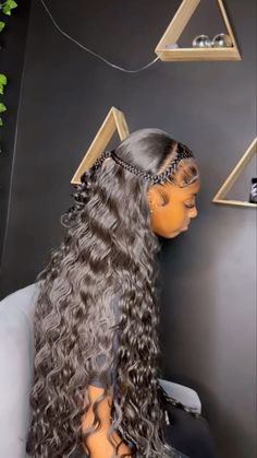 Two Braid Hairstyles, Sleek Ponytail Hairstyles, Quick Natural Hair Styles, Faux Locs Hairstyles, Quick Weave Hairstyles, Protective Hairstyles Braids, Pretty Braided Hairstyles, Glam Hair