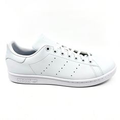 Condition: New Size: Men's  Material: Synthetic Color: White Style: Athletic Classic Adidas Sneakers For Sports, Adidas Casual Running Shoes With Perforations, Casual Adidas Running Shoes With Perforations, Style Athletic, Boxing Conditioning, Cloud White, White Style, Shoe Box, Athletic Shoes