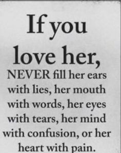 an old newspaper advertisement with the words if you love her, never fill her ears