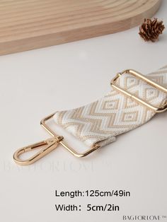 BagForLove - Versatile Embroidered Belt Strap for Crossbody and Shoulder Bags with Adjustable Fit Product Description Color Beige Pattern Type Geometric Material Polyester Composition 100% Polyester Size Chart INCH CM Strap Length 49.2 inch Strap Length 125 cm Details Pictures Similar Products h2 { text-align: center; } /* æ¢è¡ */ li{ white-space: normal; word-break: break-all; word-wrap: break-word; } .red-box { width: 100%; display: flex; flex-direction: row; flex-wrap: wrap; justify-content Beige Bag Strap With Mobile Phone Bag For Travel, Travel Beige Bag Strap With Mobile Phone Bag, Rectangular Beige Bag Strap For Mobile Phone, Cream Bags With Adjustable Strap, Beige Rectangular Mobile Phone Bag Strap, White Crossbody Bag Strap For Travel, White Bag With Adjustable Strap, White Square Canvas Bag With Adjustable Strap, Gold Bags With Strap For Daily Use