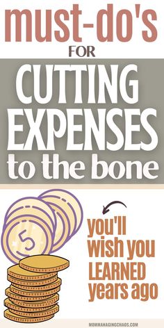 a poster with the words must - do's for cutting experiences to the bone