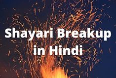 fireworks in the night sky with text that reads, shagari breakup in hindu