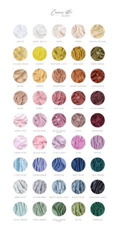 an image of the color chart for hair dyes in various shades and colors, with text