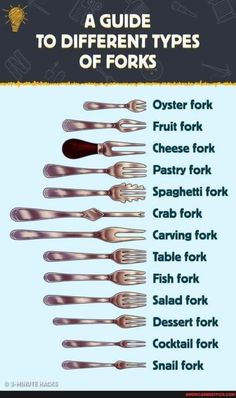 a guide to different types of forks