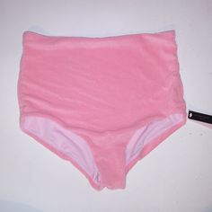 Victoria Secret Swim Bikini Bottom Medium Pink High Waist Terry Cloth Solid New With Tags *Bundle To Save Chavonne11 080324 Victoria Secrets, Victoria Secret Swim, Terry Cloth, Victoria's Secret Pink, Victoria Secret, Secret Pink, Womens Swim, Victoria Secret Pink, New Color