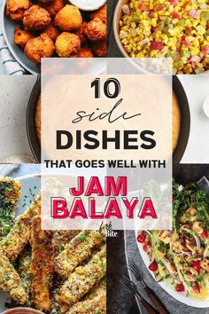 the top ten dishes that goes well with jam blaaya and other foods