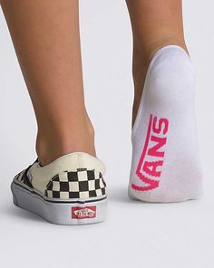 Featuring three pairs of low cut, no-show basic canoodle socks, the Kids Classic Canoodle Socks 3-Pack highlights iconic heritage branding with checkerboard jacquard art across the top of each foot and Vans logos at the sides. 74% Cotton, 24% Nylon, and 2% Elastane fabric Plaid Stockings, Vans Store, Vans Logo, Platform Mary Janes, Wild Orchid, Stocking Stuffer Gifts, Vans Shop, Vans Off The Wall, Snowboard Boots