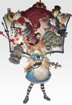 Castlevania Anime, Alice Madness Returns, Cartoon As Anime, Alice In Wonderland Tea Party